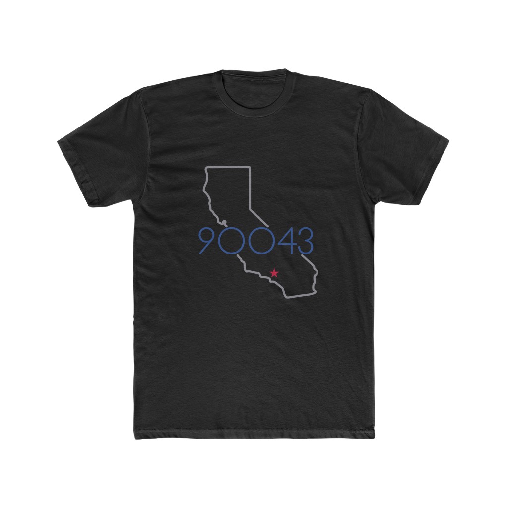 90043 Zip Code Tee Daily Snark Store