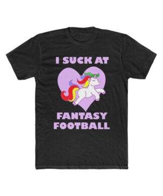 I Suck At Fantasy Football OG Pink Tee