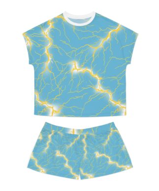 Bolt Women's Short Pajama Set (AOP)