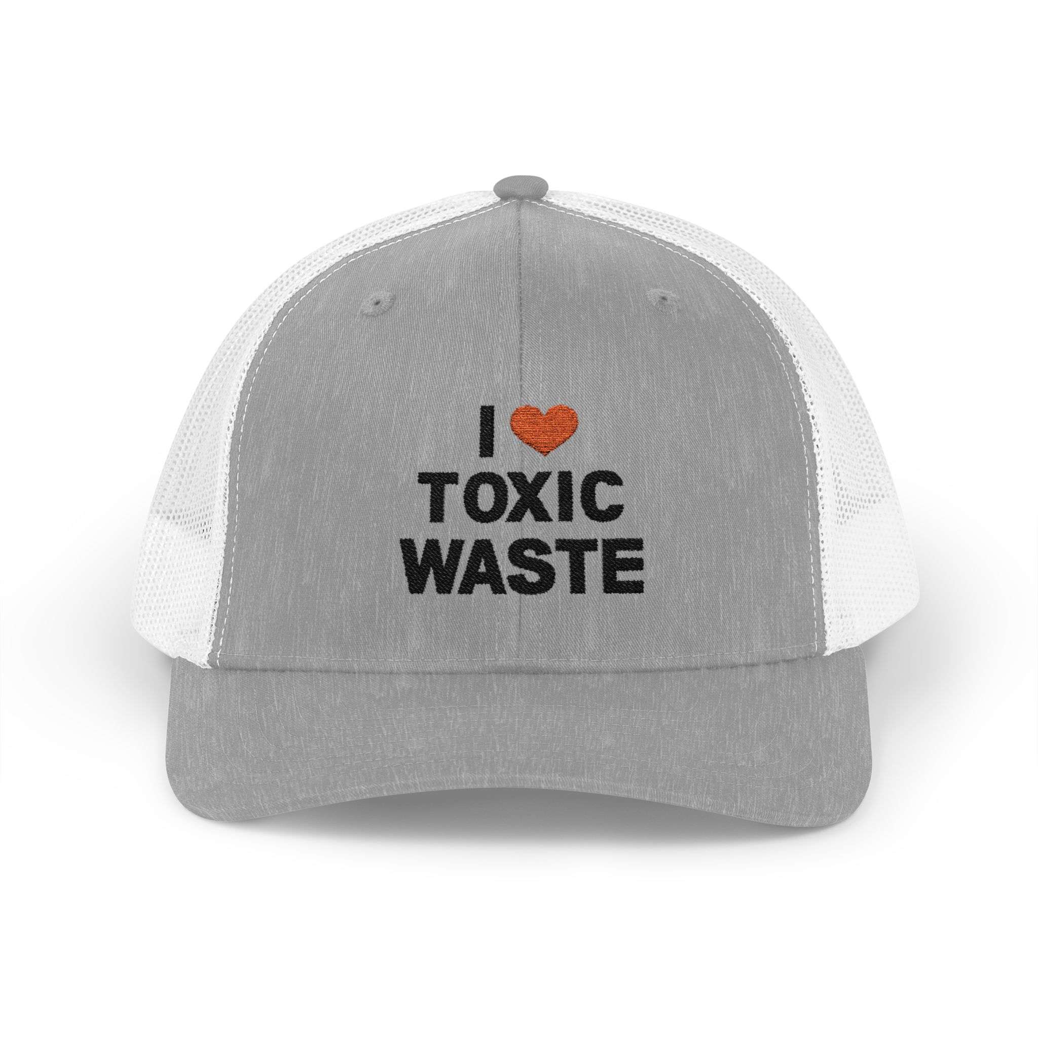 I Love Toxic Waste Snapback Trucker Cap
